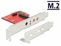 Delock PCI Express Card > 1 x internal M.2 Key E - Low Profile Form Factor