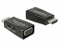 Delock Adapter HDMI-A male > VGA female with Audio