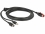 Delock PoweredUSB cable male 24 V > USB Type-B male + Hosiden Mini-DIN 3 pin male 4 m for POS printers and terminals