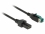 Delock PoweredUSB cable male 12 V > 2 x 4 pin male 5 m for POS printers and terminals