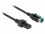 Delock PoweredUSB cable male 12 V > 2 x 4 pin male 4 m for POS printers and terminals