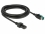 Delock PoweredUSB cable male 12 V > 2 x 4 pin male 3 m for POS printers and terminals