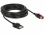 Delock PoweredUSB cable male 24 V > 8 pin male 5 m for POS printers and terminals