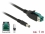 Delock PoweredUSB Kabel Stecker 12 V > DC 5,5 x 2,1 mm Stecker 1 m für POS Drucker und Terminals