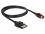 Delock PoweredUSB cable male 24 V > 8 pin male 1 m for POS printers and terminals