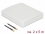 Delock LTE MIMO Antenna 2 x SMA Plug 8 dBi directional with connection cable RG-58 5 m white outdoor