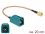Delock Antenna Cable FAKRA Z jack > RP-SMA plug RG-316 20 cm