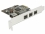 Delock PCI Express Card > 3 x external FireWire B + 1 x internal FireWire A