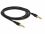 Delock Stereo Jack Cable 3.5 mm 3 pin male > male 2 m black