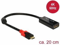 Delock DisplayPort Adapter for a USB Type-C™ monitor 4K 60 Hz
