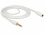 Delock Stereo Jack Extension Cable 3.5 mm 3 pin male to female 2 m white