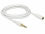 Delock Stereo Jack Extension Cable 3.5 mm 3 pin male to female 3 m white