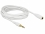 Delock Stereo Jack Extension Cable 3.5 mm 3 pin male to female 5 m white