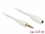 Delock Stereo Jack Extension Cable 3.5 mm 4 pin male to female 0.5 m white