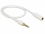 Delock Stereo Jack Extension Cable 3.5 mm 4 pin male to female 0.5 m white