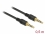 Delock Stereo Jack Cable 3.5 mm 4 pin male > male 0.5 m black