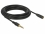Delock Stereo Jack Extension Cable 3.5 mm 4 pin male to female 5 m black