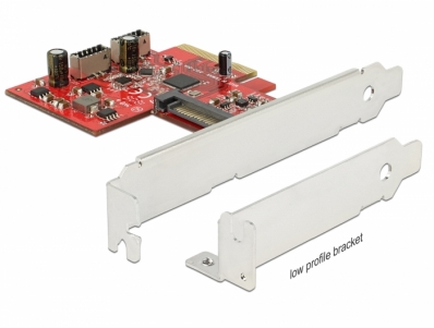 Delock PCI Express Card > 2 x internal USB 3.1 Gen 2 key A 20 pin female