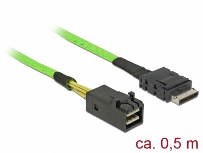 Delock Cable OCuLink PCIe SFF-8611 > SFF-8643 50 cm