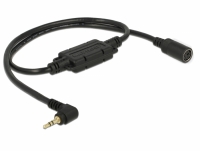 Navilock Connection Cable MD6 female serial > 2.5 mm 3 pin stereo jack male 90° LVTTL (3.3 V) 52 cm