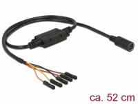 Navilock Connection Cable MD6 female serial > 5 pin pin header, pitch 2.54 mm LVTTL (3.3 V) 52 cm