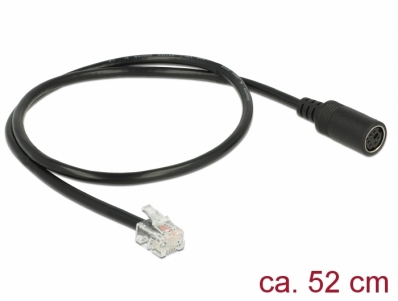 Navilock Connection Cable MD6 serial > RJ11 male 52 cm