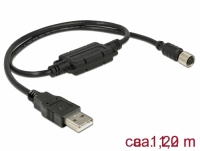 Navilock Connection Cable M8 female serial waterproof > USB 2.0 Type A Male 1.20 m