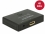 Delock Displayport 2 - 1 Switch bidirectional 4K 60 Hz