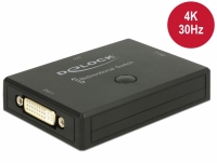 Delock DVI 2 - 1 Switch bidirectional 4K 30 Hz