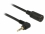 Navilock Connection Cable MD6 female serial > 2.5 mm 4 pin stereo jack male 90° LVTTL (3.3 V) 52 cm
