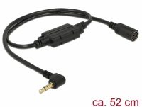 Navilock Connection Cable MD6 female serial > 3.5 mm 3 pin stereo jack male 90° TTL (5 V) 52 cm