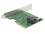 Delock PCI Express x4 Card U.2 NVMe to 1 x internal SFF-8654 4i + 1 x internal SFF-8643 – Low Profile Form Factor