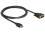 Delock HDMI to DVI 24+1 cable bidirectional 1 m