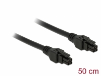 Delock Micro Fit 3.0 Cable 4 pin male > male 50 cm
