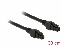 Delock Micro Fit 3.0 Cable 4 pin male > male 30 cm