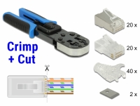 Delock RJ45 Crimp+Cut Toolkit