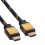 ROLINE GOLD HDMI High Speed Cable with Ethernet, HDMI M-M 2 m