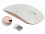 Delock Optical 3-button mouse 2.4 GHz wireless white / pink
