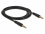 Delock Stereo Jack Cable 3.5 mm 5 pin male to male 2 m black