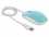 Delock Optical 3-button LED Mouse USB Type-A turquoise