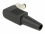 Delock Connector DC 5.5 x 2.1 mm with 9.5 mm length male angled