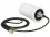 Delock LTE Antenna SMA plug 1.7 - 2.0 dBi ULA100 1 m omnidirectional fixed outdoor white