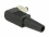 Delock Connector DC 5.5 x 2.5 mm with 9.5 mm length male angled