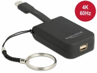 Delock USB Type-C™ Adapter to mini DisplayPort (DP Alt Mode) 4K 60 Hz - Key Chain