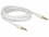 Delock Stereo Jack Cable 3.5 mm 4 pin male > male 5 m white