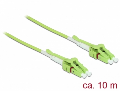Delock Cable Optical Fibre LC > LC Multi-mode OM5 Uniboot 10 m