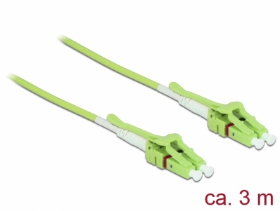 Delock Cable Optical Fibre LC > LC Multi-mode OM5 Uniboot 3 m