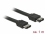 Delock Cable eSATA 3 Gb/s receptacle > eSATA receptacle 1 m black
