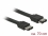 Delock Cable eSATA 3 Gb/s receptacle > eSATA receptacle 70 cm black