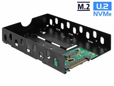 Delock Converter U.2 SFF-8639 to M.2 NVMe Key M with 3.5″ frame